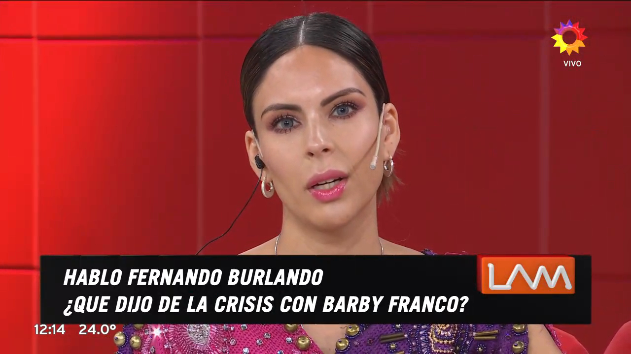 Barby Franco Apunt Sin Filtro Contra La Frase De Burlando Sobre Estar