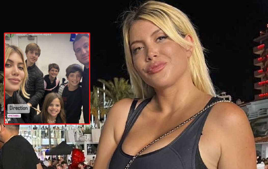 Wanda Nara Se Sac La Primera Foto Junto A Maxi L Pez En M S De A Os