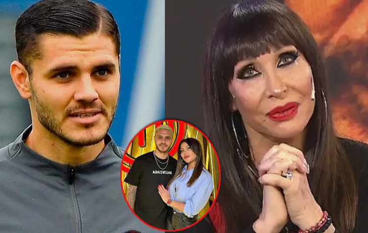 La picante reacción de Mauro Icardi contra Moria Casán por meterse en