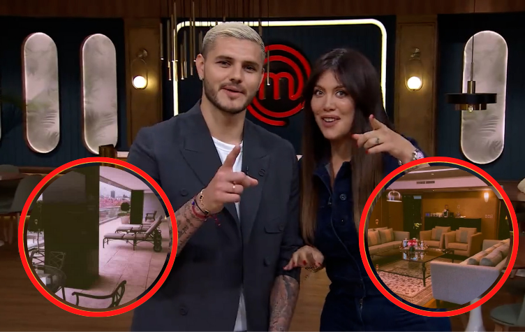 Cómo es la lujosa habitación que le dieron a Wanda Nara y Mauro Icardi