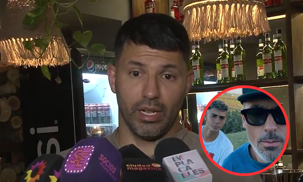 El Kun Ag Ero Cont La Charla Que Tuvo Con El Hijo Del Pocho Lavezzi