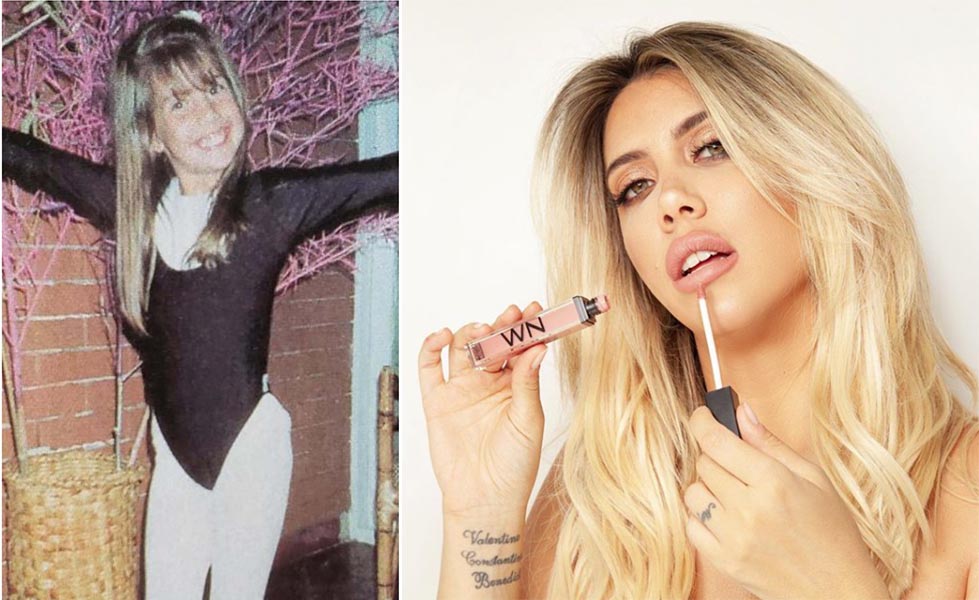 Salieron A La Luz Fotos De Wanda Nara Antes De Convertirse En Modelo Revista Paparazzi 7539