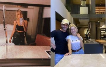 Separados y dolidos: qué van a hacer Laurita Fernández y Nicolás Cabré con la casa que están construyendo juntos
