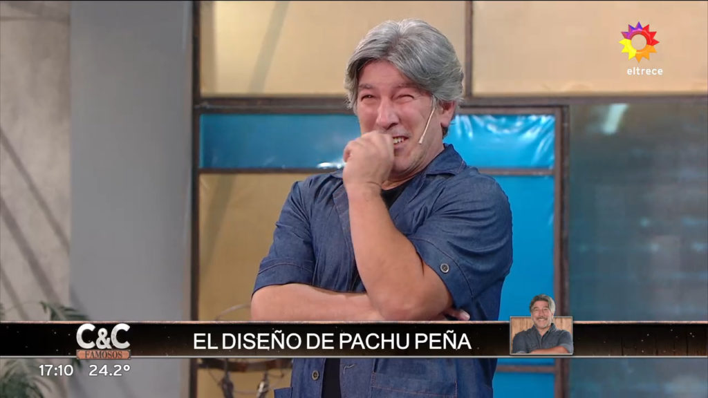 ¡Para no llorar! Pachu Peña se tentó de risa tras ...