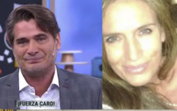 El llanto de Guillermo Andino al despedir a su cuñada, fallecida el fin de semana a los 43 años