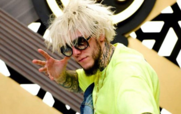 El excéntrico y alocado look de Alex Caniggia en MasterChef: “Hoy la rompo”