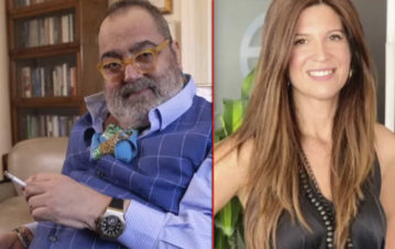 La primera foto de Jorge Lanata y Elba Marcovecchio confirmando su explosivo y polémico romance