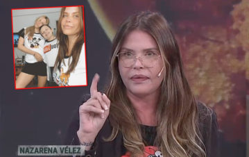 La particular confesión de Nazarena Vélez sobre el extraño vínculo entre su hija Barbie Vélez y su hermano Thiago
