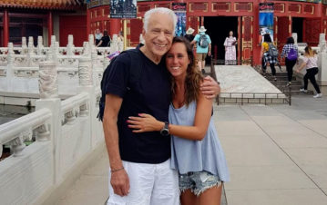 ¡Pura ternura! Estefanía Pasquini, la esposa de Alberto Cormillot, mostró por primera vez su pancita de embarazada