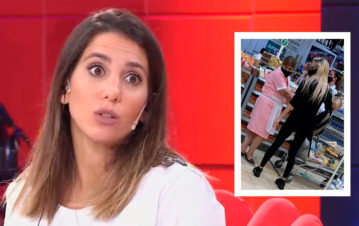¡Durísima! Cinthia Fernández destrozó a Luciana Salazar por obligar a su empleada a ir con el uniforme al supermercado