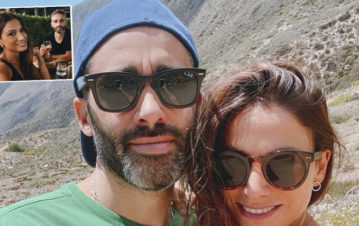 ¡Chau crisis! La foto con la que Tefi Russo marcó el final de la mala onda con El Pollo Alvarez