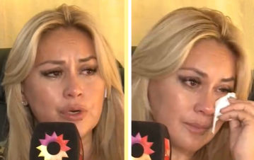 Verónica Ojeda reveló que tiene pesadillas con Diego Maradona y se puso a llorar: el doloroso video