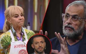 ¡Caliente! Qué le escribió en un chat privado Claudia Villafañe a Jorge Rial al saber que entrevistó a Morla