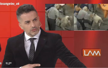 ¡Misterio develado! Angel de Brito reveló quién era "el hombre mayor" que pateó a Mauro Viale en la histórica pelea con Samid