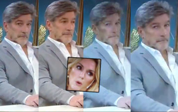 ¡Video viral! El show de caras y gestos de Pachu Peña mientras hablaba Yanina Latorre en lo de Juana Viale
