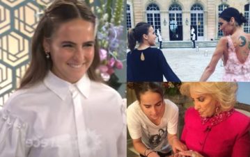 Qué es de la vida de Ámbar de Benedictis, la hija de Juana Viale que ya tiene 18 y empieza a trabajar de...
