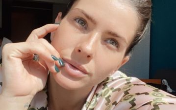 ¡Hermosa! La China Suárez mostró su rostro al natural: "Sin filtro y sin maquillaje"