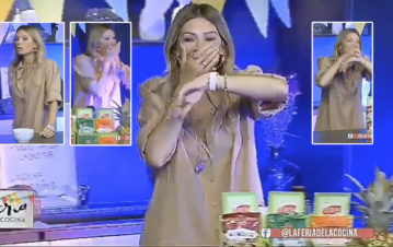 ¡Hay video! El divertido blooper de Coki Ramírez en la televisión corobesa: "Se me paró el..."