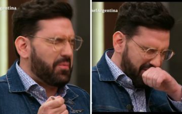 El incidente de Damián Betular en Masterchef al probar un plato: "Casi se muere"