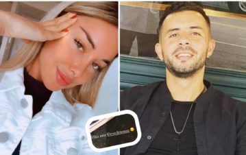 ¿Qué pasó? La historia que Matías Defederico subió con su novia y borró en medio de su escándalo con Cinthia Fernández