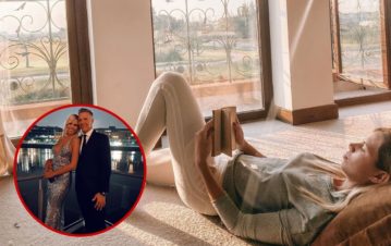 Con su mujer enojada, Alejandro Fantino mostró el living y el jardín de su lujosa casa en Nordelta