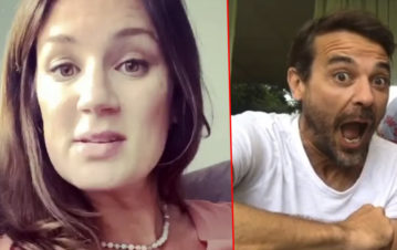 Paula Chaves escrachó la cara de pánico de su marido Peter Alfonso: “Piensa que lo llamo solo para…”