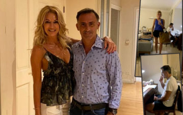 ¡Hay video! Cómo es la lujosa habitación que comparten Yanina y Diego Latorre