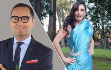 Viviana Saccone se defendió de las críticas de Fabián Medina Flores: “Lamento su gusto, pero mi vestido es..."