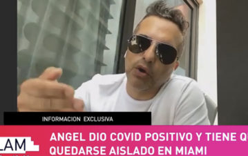 Angel de Brito dio positivo de Covid tras vacunarse y está aislado en Miami: "Fue un..."