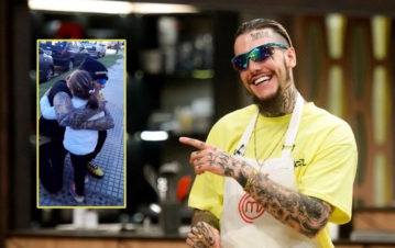 ¡El Emperador de la ternura! El dulce video de Alex Caniggia con una pequeña fan que le dio un regalo