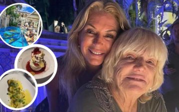 Mientras la China Suárez busca canje, Yanina Latorre reveló cuanto gastó en la cena de cumpleaños de su mamá en la Mansión Versace