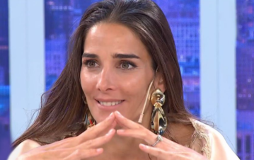 El piropo del novio de Juana Viale que la hizo poner colorada mientras transmitía en vivo