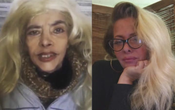 La furia de la hija de Lía Crucet con el marido de su mamá por el video donde se la vio desmejorada