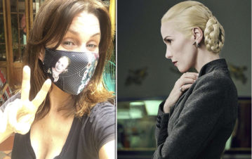La contundente reacción de Nancy Dupláa al ver a Natalia Oreiro, la ex de Pablo Echarri, caracterizada como Evita