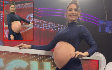 La pregunta de Angel de Brito sobre el embarazo de Pampita que revolucionó las redes: “¿Quieren saber el nombre?”