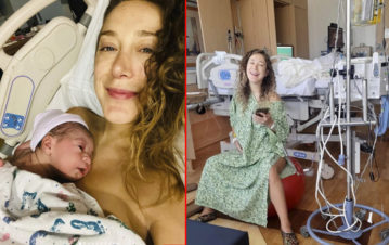 Anita Pauls fue mamá en Estados Unidos tras 74 horas de parto