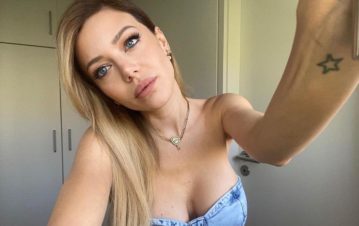 Evangelina Anderson mostró el tatuaje que se hizo Martín Demichelis en su honor