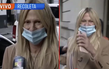 Claudia Fontán lloró en vivo en medio de una nota después que la acusaron de hacer trampa en MasterChef