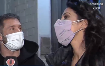 Silvina Escudero le preguntó a Tacho Riera si se seguía grabando en la intimidad y la reacción sorprendió