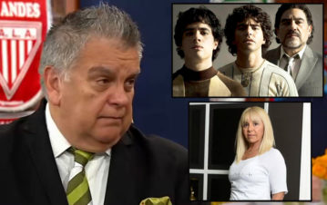 El escandaloso detalle que reveló Luis Ventura sobre la serie de Maradona tras el durísimo descargo de Claudia Villafañe