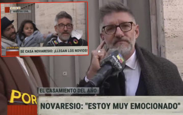 ¡Sorpresa y media! Luis Novaresio se casó en secreto con Braulio Bauab: el emocionante video y las fotos