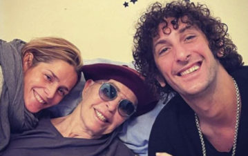 La primera foto de Pata Villanueva con sus hijos tras el accidente doméstico que casi le cuesta la vida