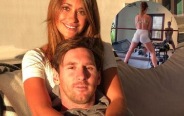 Lionel Messi grabó a Antonela Roccuzzo en el gym: el video que causó sensación de su rutina de sentadillas