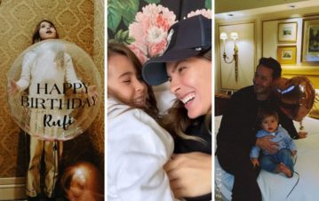La China Suárez le festejó el cumpleaños a Rufina en un hotel 5 estrellas: “La mejor pijamada del mundo"