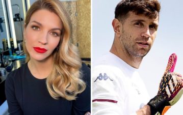 El pícaro mensaje de Marcela Kloosterboer a Dibu Martínez, el arquero de la Selección