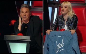 La denuncia de Ricardo Montaner sobre la campera de Lali en La Voz