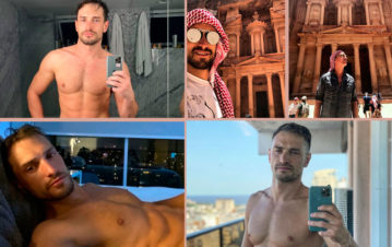 ¡Un fuego! Las fotos prohibidas de Nicolás Mart, el novio de Marley