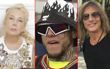 Escándalo total: qué le respondió Alex  Caniggia a su papá, que a lo acusó de "estar loco" por "algo genético"