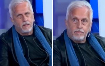 La foto vintage de Andrés Nara con Wanda y Zaira, sus hijas, que se volvió tendencia