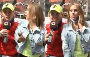 Barby Silenzi comparó al Polaco con el Presidente Alberto Fernández y lo apuró en vivo